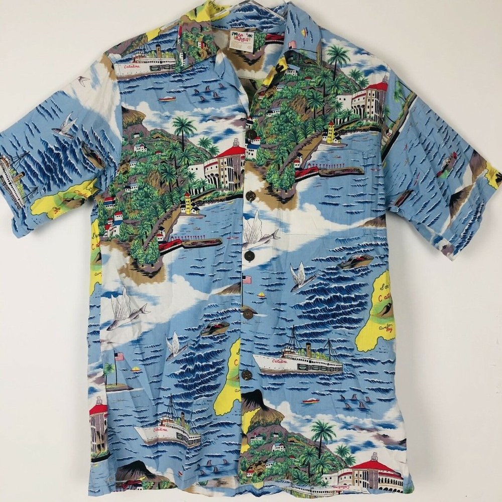 Go Barefoot Mens Hawaiian Catalina Island Boating - Picture 7 of 11